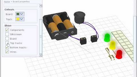 Yenka Technology - Editing the properties of your PCB