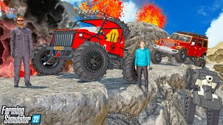 DRIVING UP ERUPTING VOLCANO!🌋 (PRIVATE ISLAND MAP) - CAN WE MAKE BILLIONS?