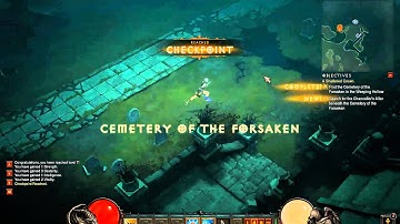 Diablo 3 Patch 17 Monk Full Run Part 3: Diablo 3 Act I A Shattered Crown