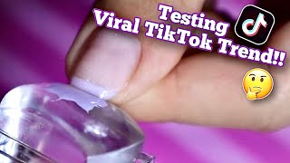 Testing Viral Tik Tok Stamper French Nails!! WOW!!  |  KMF NAILS DESIGN