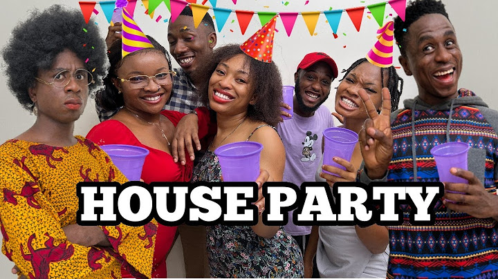 House Party In An African Home