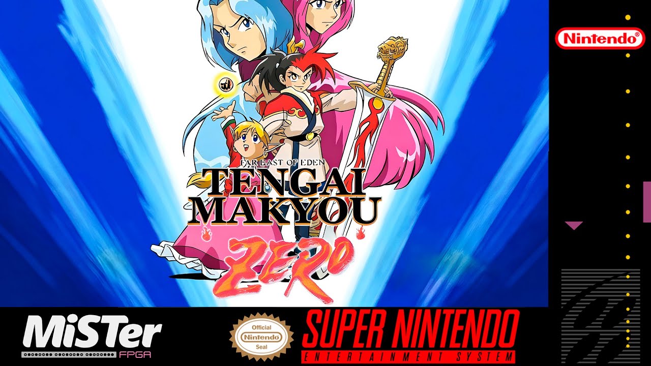 Tengai Makyō Zero | SNES JRPG on MiSTer FPGA | 50-Minute Gameplay