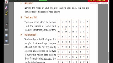 Class 3 EVS Chapter 13 Eating in the Family (Question answer) part 2 by Kavita Choudhary