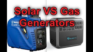 Gas vs Solar Generators - WHICH IS BEST?