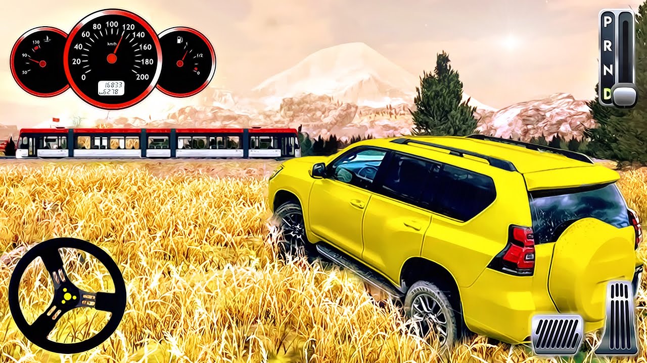 Offroad 4x4 Jeep Driving Games - Luxury Prado Drive Sim | Android Gameplay