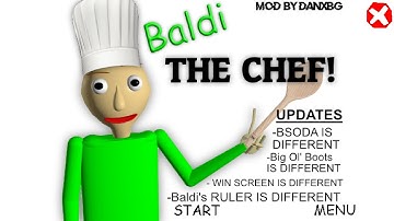 Baldi The CHEF | Baldi