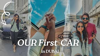 We bought a CAR in DUBAI!!! OUR First CAR