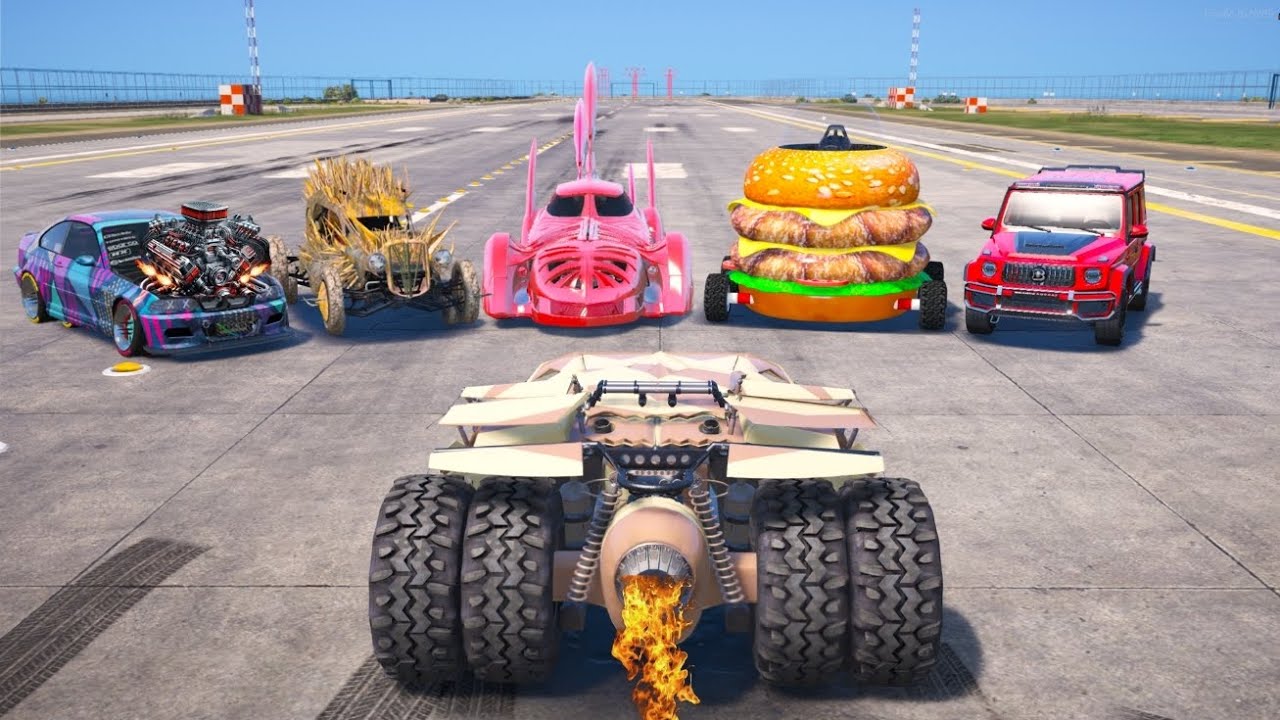 ich JAGE YOUTUBER, aber mit KOMISCHEN AUTOS!