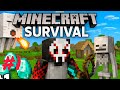 First day of Minecraft Survival nether attack||MINECRAFT #minecraft#@balluyt