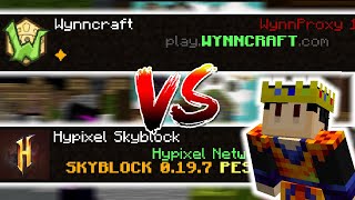 Wynncraft vs Hypixel Skyblock