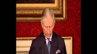 His Royal Highness The Prince of Wales Addresses the A4S Forum 2011