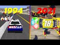 Evolution of Pit Stops in NASCAR Games (1994-2021)
