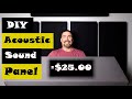 DIY Acoustic Sound Panel Build: Start to Finish