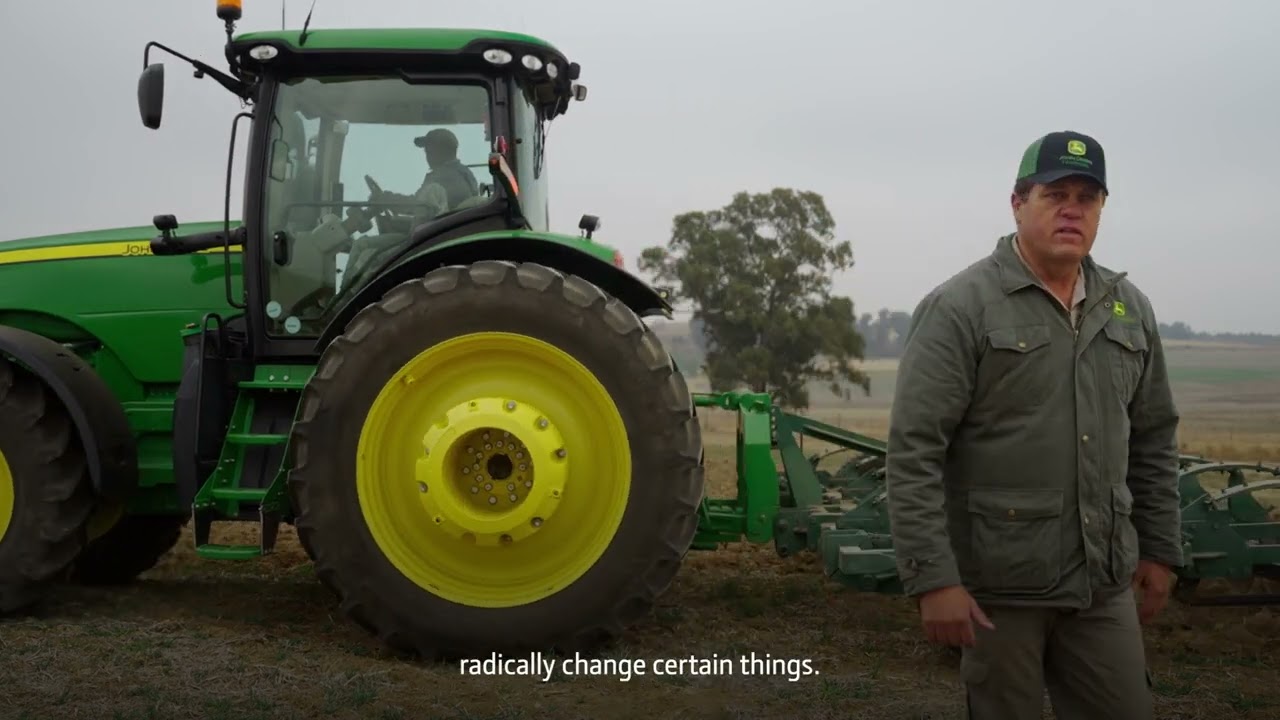 How does John Deere Financial support their clients through the financing process?