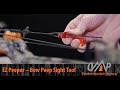 How to Install or Remove a Peep Sight Without a Bow Press I October Mountain Products