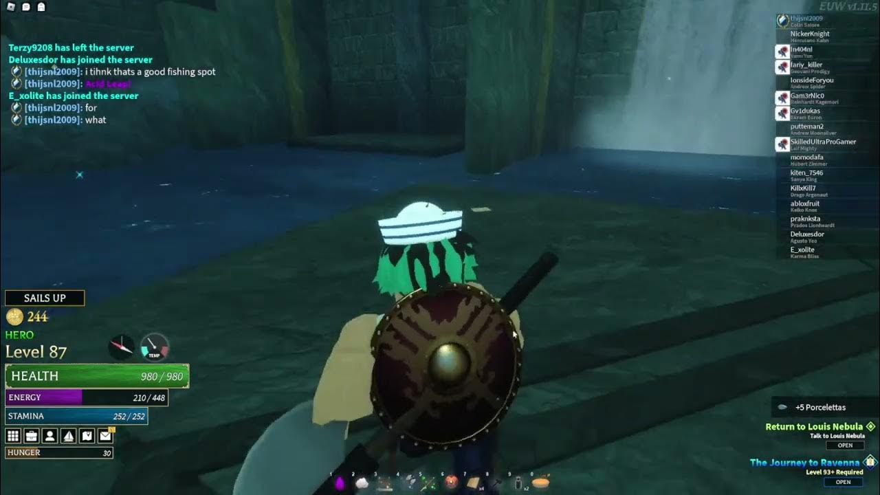 exploring mount othrys a bit too early in arcane odyssey YouTube