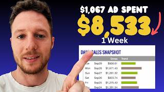 Information Affiliate Marketing Case Study: $1,067 on YouTube Ads → $8,533 in One Week Guide