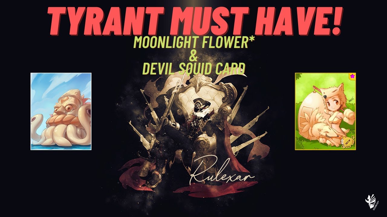 Gunslinger Must Have! Why get Devil Squid and Moonlight Flower* Card     