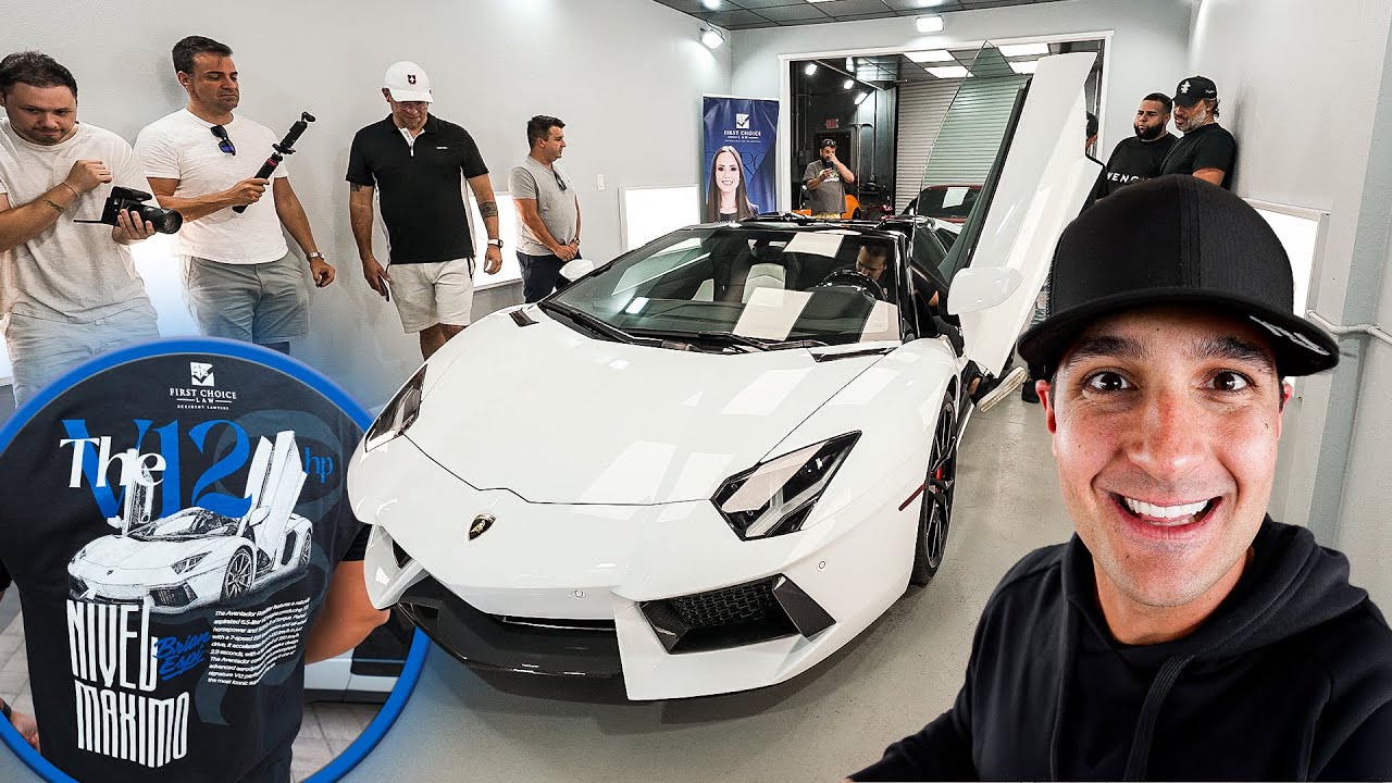 ENCONTRO NÍVEL MÁXIMO DE LAMBORGHINI AVENTADOR * FERRARI – MCLAREN – PORSCHE*