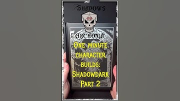 One Minute Character Build: Shadowdark 2 #ttrpg #shadowdark #characterbuilding #osr #shorts