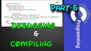 Part - 5 | C programming | Debugging and Compiling in C programming | C language tutorial in hindi