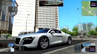 Audi R8 - City Car Driving Simulator - Gameplay screenshot 1