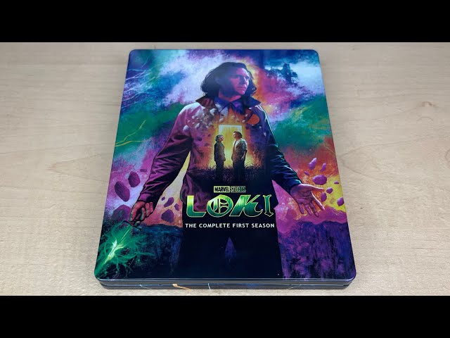 Loki: The Complete First Season - 4K Ultra HD Blu-ray SteelBook Unboxing 