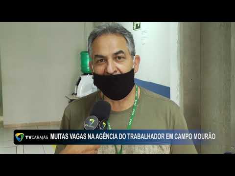 Muitas vagas na agência do trabalhador em Campo Mourão