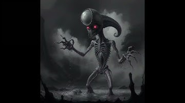 AI generated creepy monster feedback loop (experiment 1)