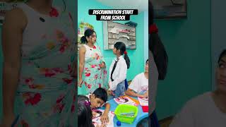 Pov -discrimination start from school #students #teacher