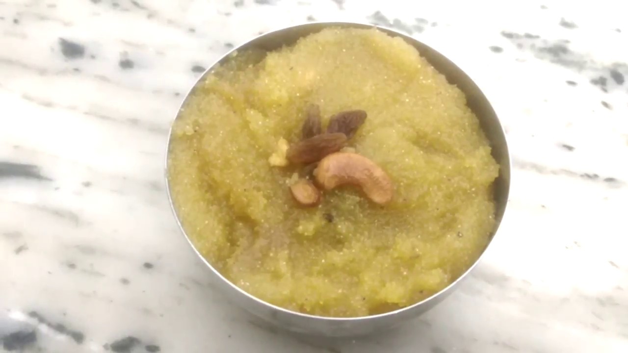 Rava Kesari Recipe // How To Make in Tamil YouTube