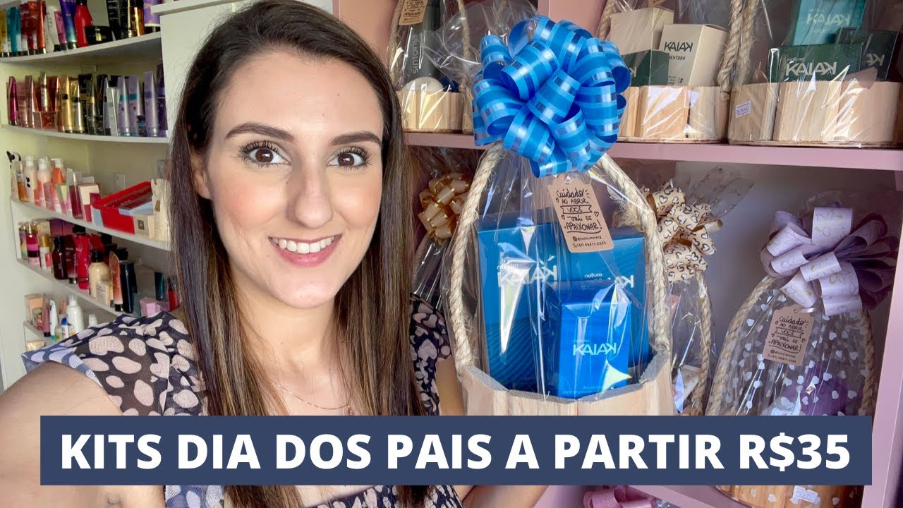 KITS DIA DOS PAIS NATURA A PARTIR DE R$ 35,00