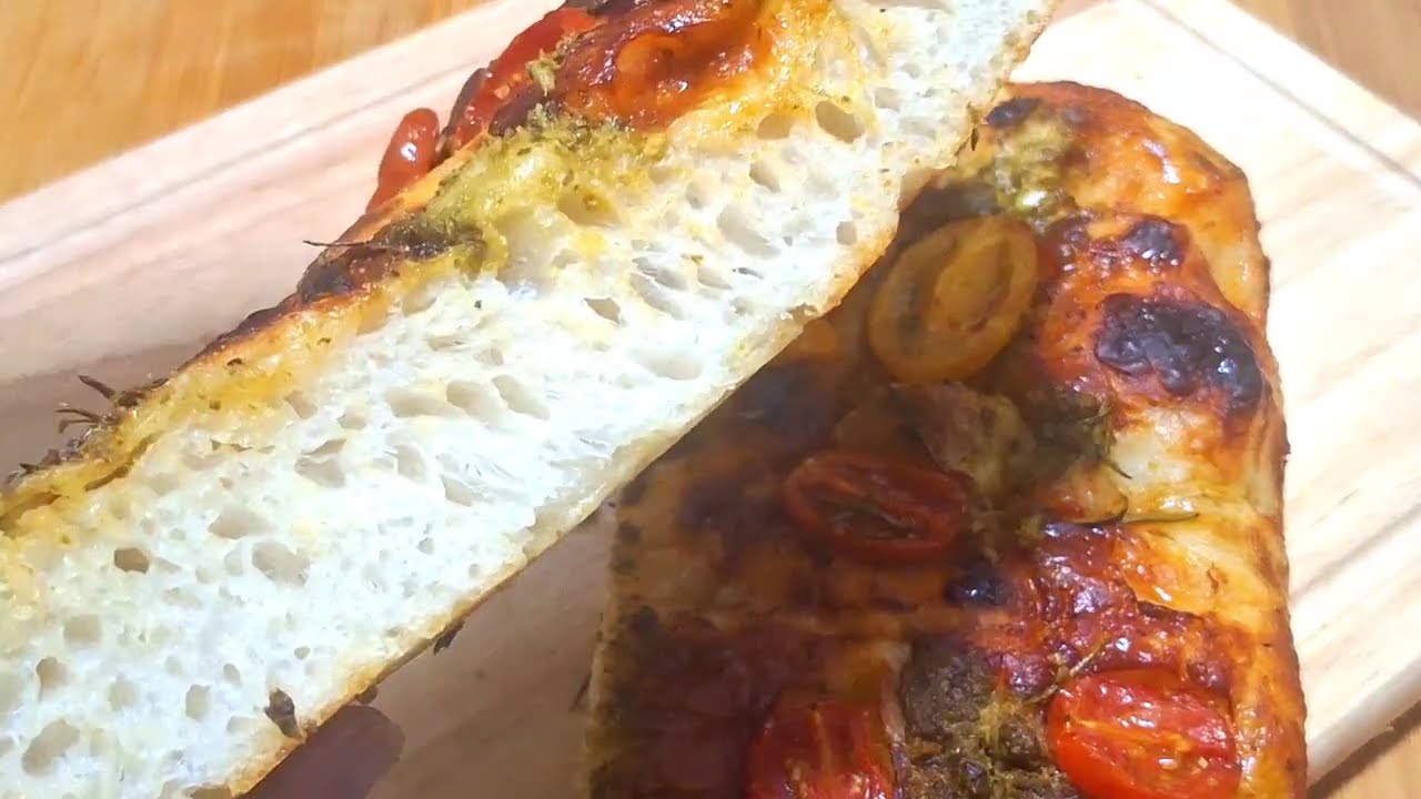 Focacia Sourdough Bread Recipe | by  ครัวสุขใจ