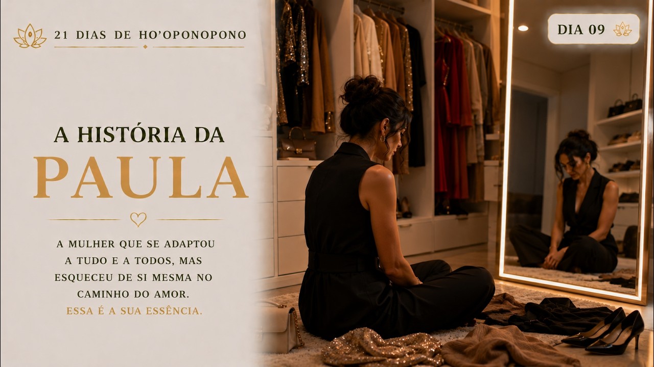 Dia 09: O reflexo da Paula #21dias #hooponopono