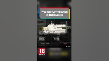 WEAPON CUSTOMISATION has come to Helldivers 2!