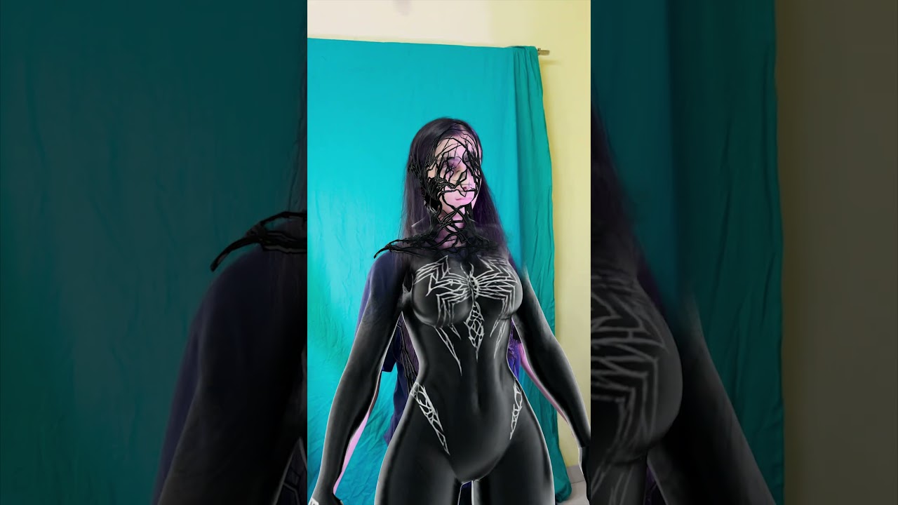symbiote on fire 🔥  #vfx #venom #editing #video #3d #venomthelastdance #vfxbreakdown #cgi