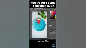 How to copy using reference point in photoshop (EASY)