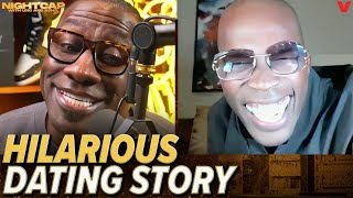Chad Johnson falls down laughing at Shannon Sharpe's hilarious dating story | Nightcap w\/ Unc \& Ocho