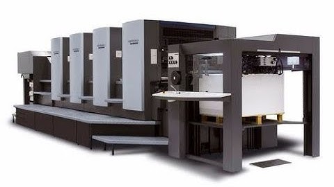 4 Color Heidelberg speedmastrer  offset Machine