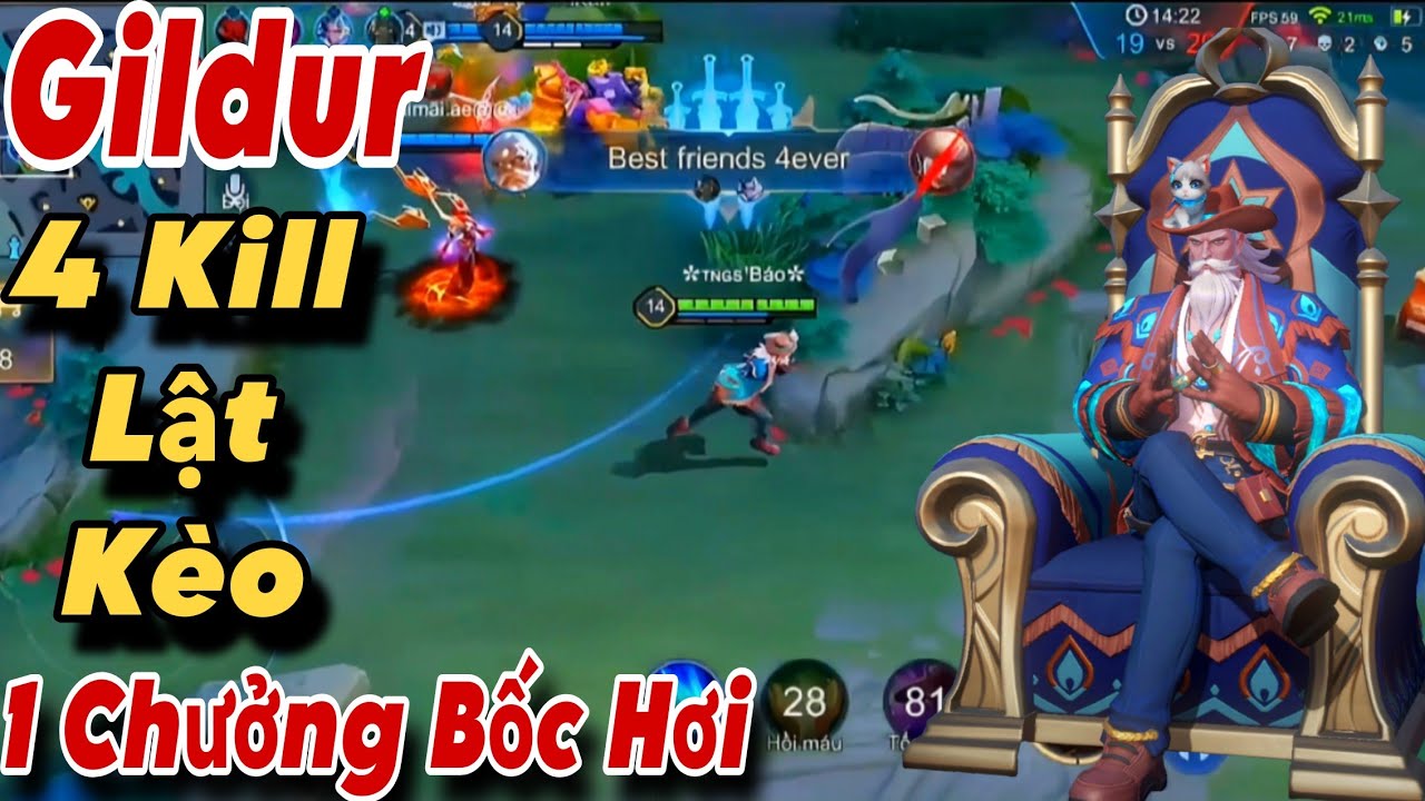 Gildur Full Phép Trùm Cuối Một Chưởng Bốc Hơi Đẳng Cấp Best friends 4ever Lật Kèo Mãn Nhãn