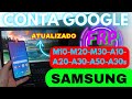 Desbloqueio Conta Google M10,A10,M20,A20,M30,A30S,A50,A30s - Android 10,11,12,13 #frp #samsung