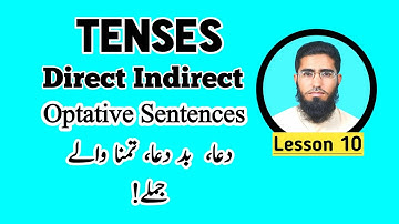 Direct Indirect Optative  Sentences Rule 1 change into Indirect speech. #directindirect #english