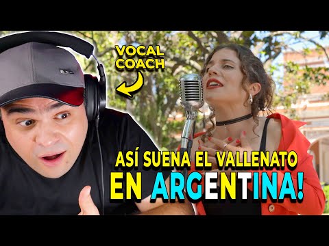 GABI CUICCHI ft LA JUNTA VALLENATA | Homenaje a Romualdo Brito | Reacción y Análisis de Vocal Coach