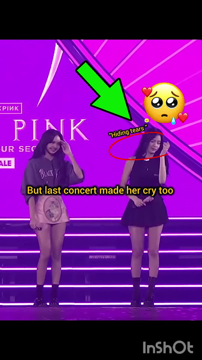 last concert try harder to hide tears 😢#blackpink #ytshorts #jisoo #rosé #lisa #jennie #subscribe