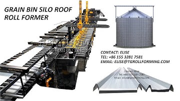 Ben-Thomas: équipement complet pour la fabrication de silos de céréales | silo roof panel machinery
