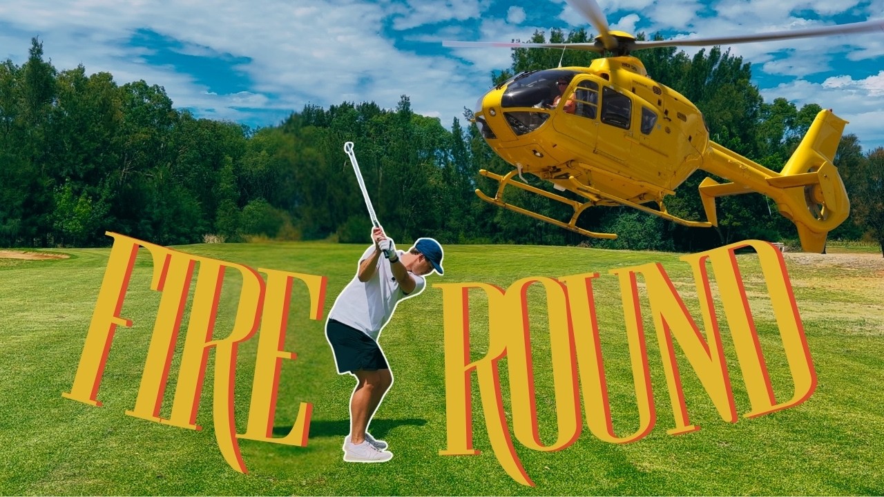 Best 9 Hole Round of My Life… + Helicopter Chaos