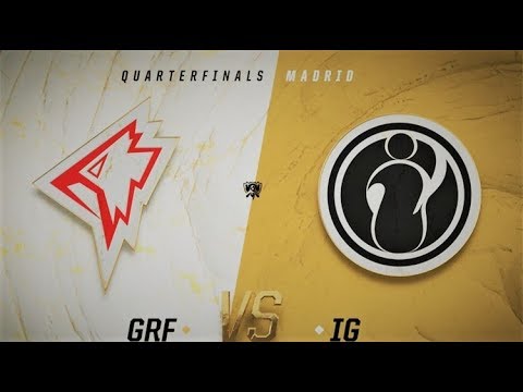 League of Legends - Highlight IG vs GRF Game 1 Quarter Finals | Worlds Championship 2019