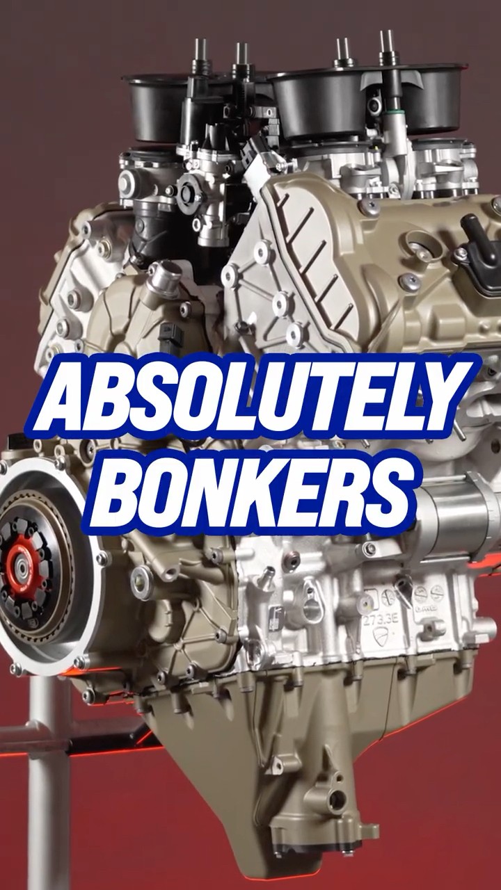 Ducati's Tiny V4 Engine Makes Crazy Horsepower - YouTube