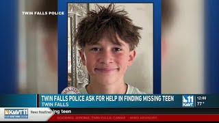 Twin Falls Police ask for help finding missing teen