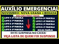 ❌AUXÍLIO EMERGENCIAL: NOVA GRANA LIBERADA, MAS NÃO PARA TODOS! VEJA LISTA DE INELEGÍVEIS DE NOVEMBRO